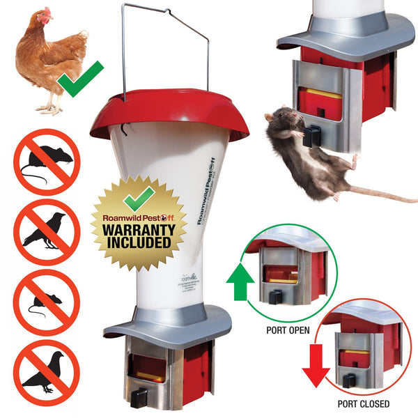 The Perfect Rat Proof Chicken Feeder?