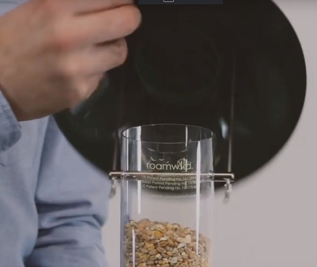 How To Fill And Clean Your Roamwild Squirrel Proof PestOff Bird Feeder