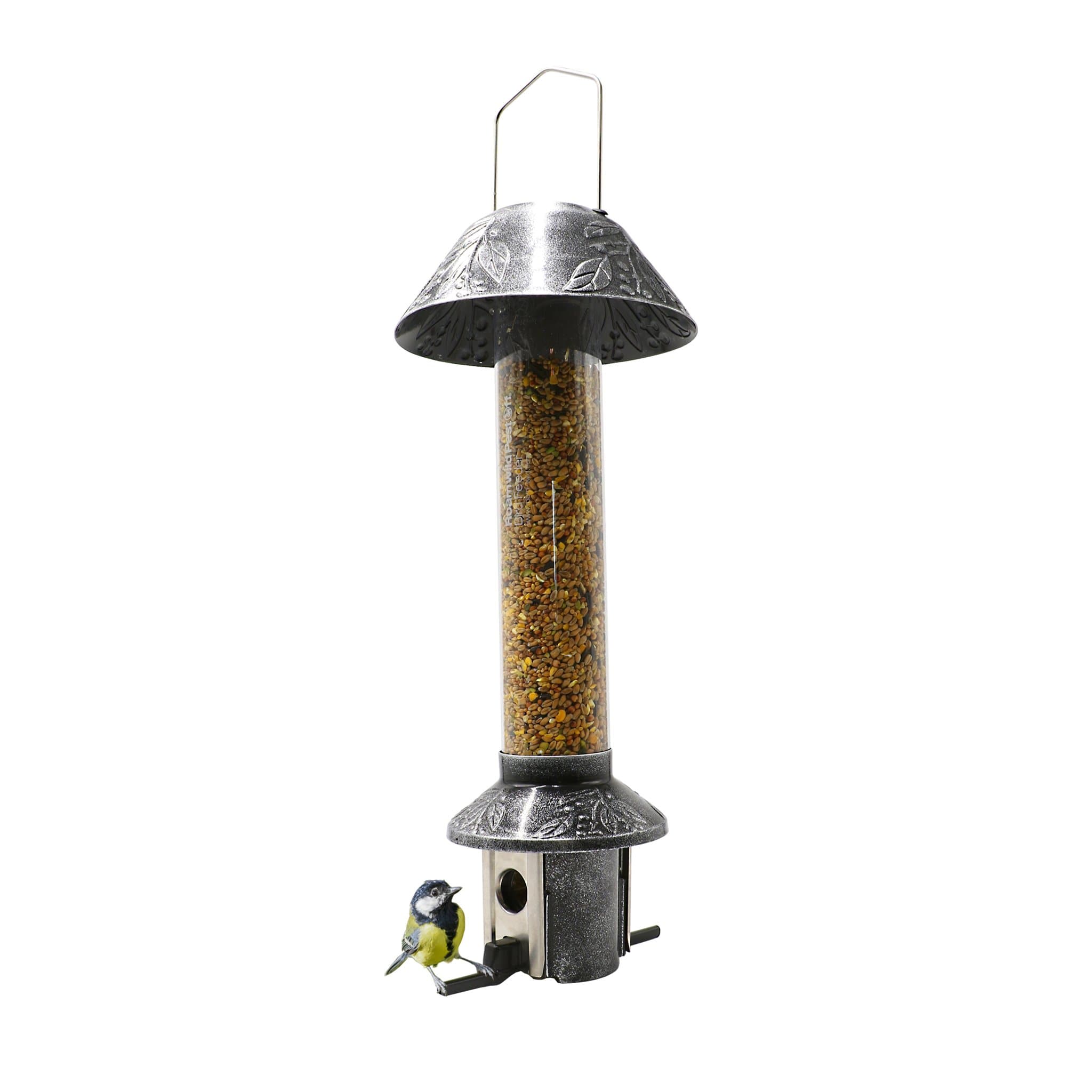 Roamwild PestOff Squirrel Proof Bird Feeder | Exclusive Platinum