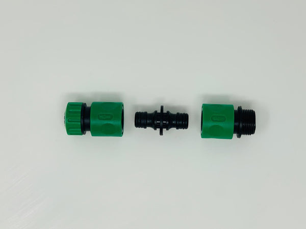 Hose Connector Garden Watering Outdoor Quick Hose end & tap connector doble male join included