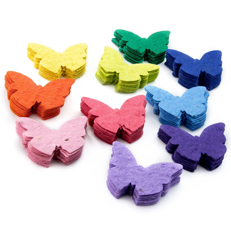 Roamwild Seeded Paper Shapes - Pack Of 100 (Butterfly)