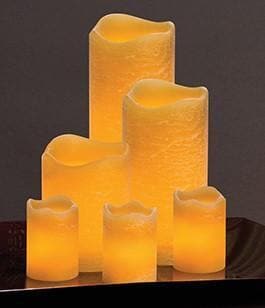 honey candle display