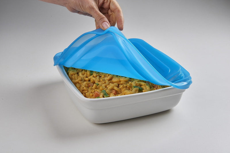 LidLover Square - Snug Food Seal, Protects Food & Makes Transporting a Breeze