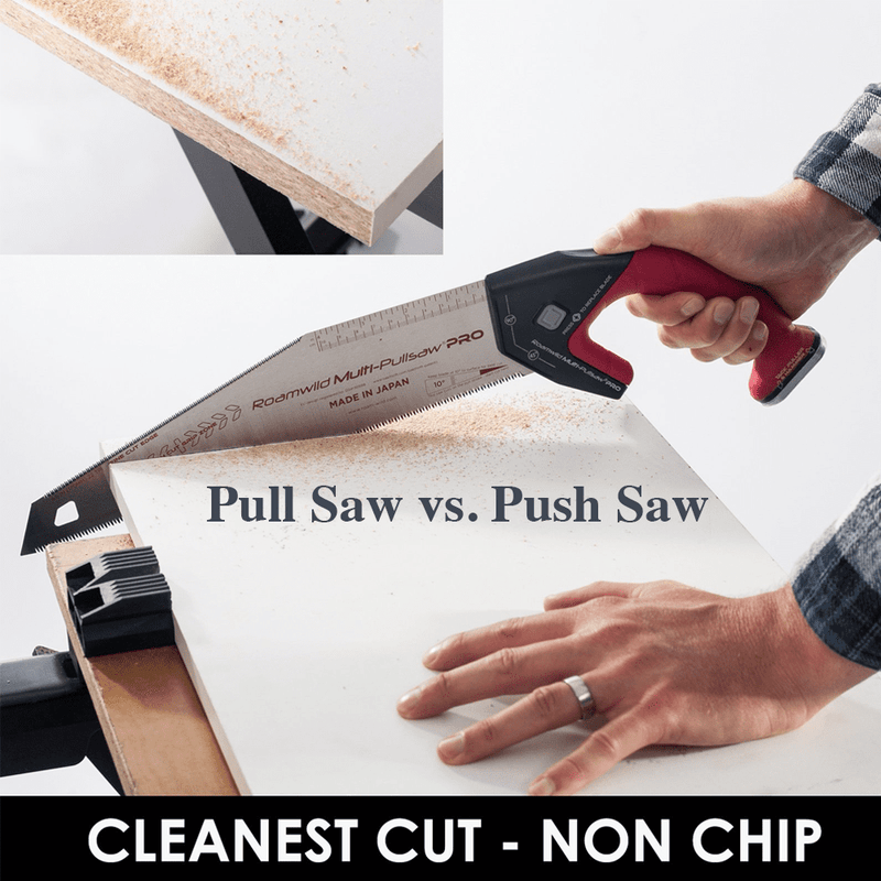 Why is a Pull Saw better than a conventional Push Saw?