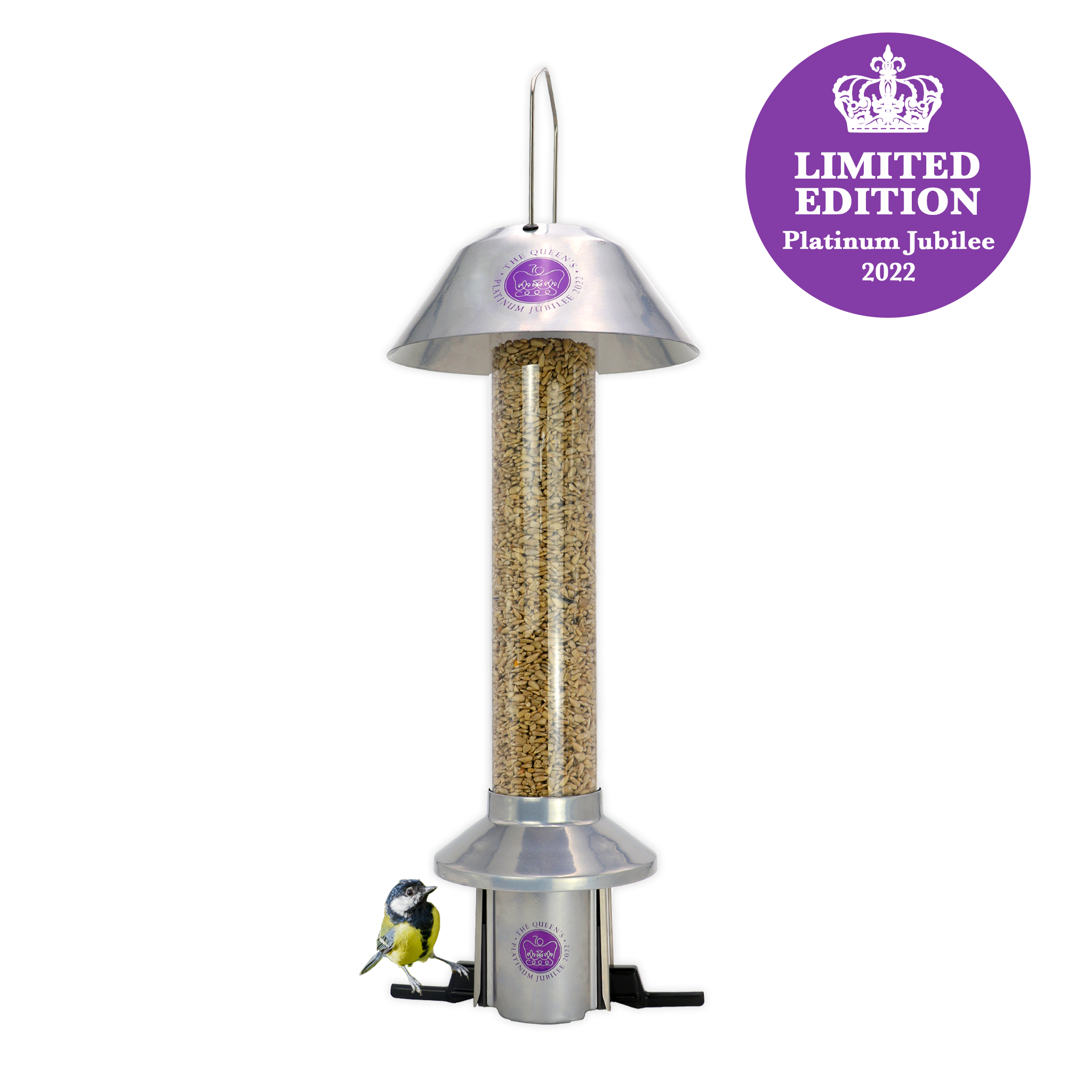 Roamwild PestOff Bird Feeder | Queen Elizabeth II Platinum Jubilee Tribute