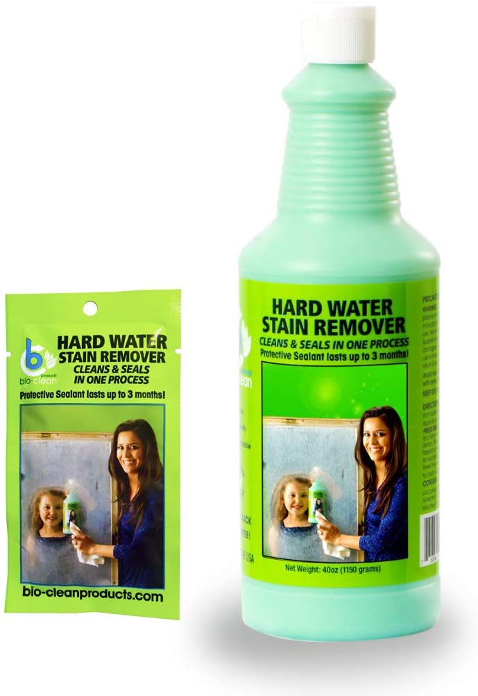 Bio Clean Instant Hard Water Stain Remover 40 oz | Jumbo Size Mega Value Bottle