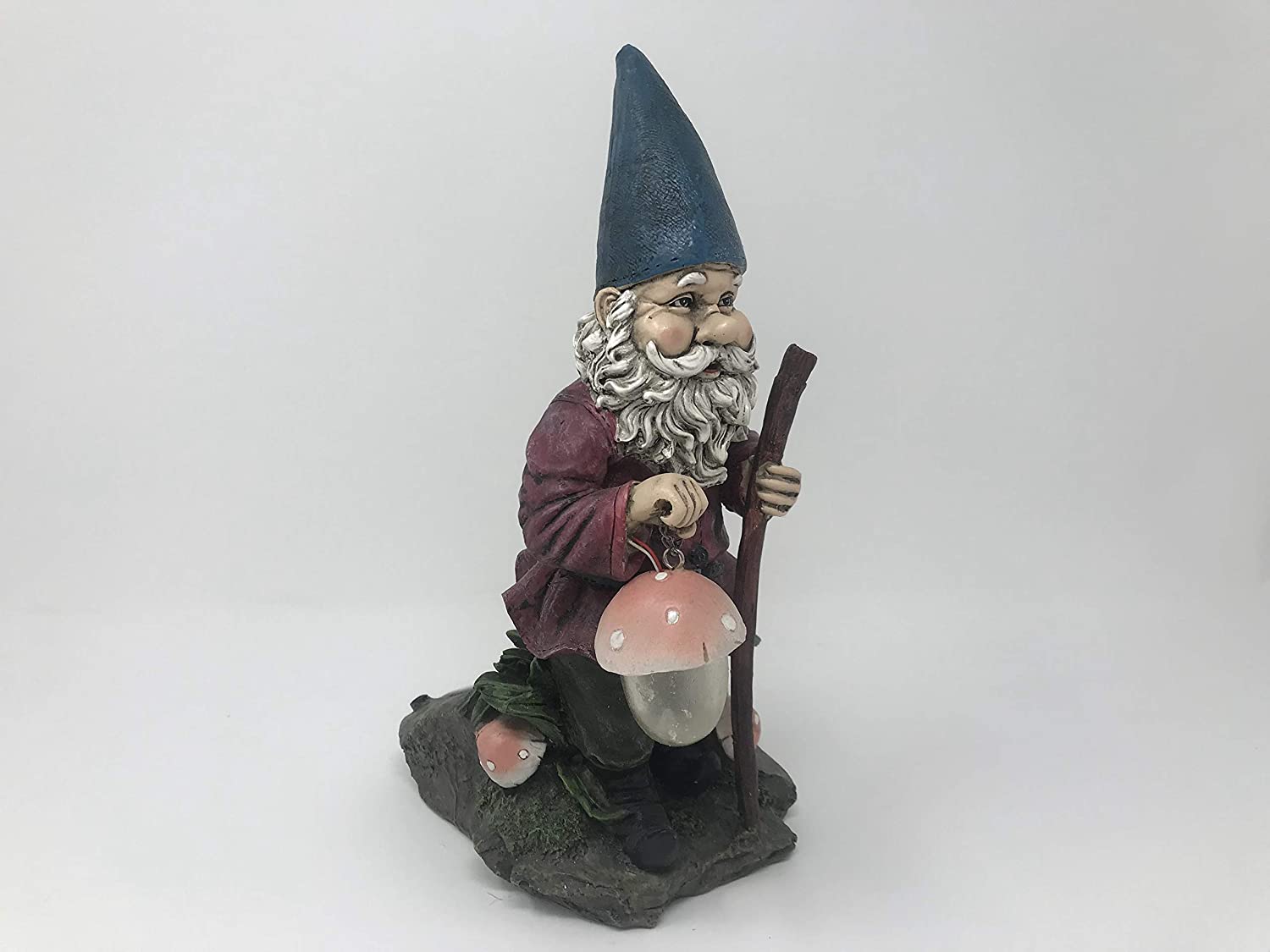 Solar Gnome Statue Garden Ornament