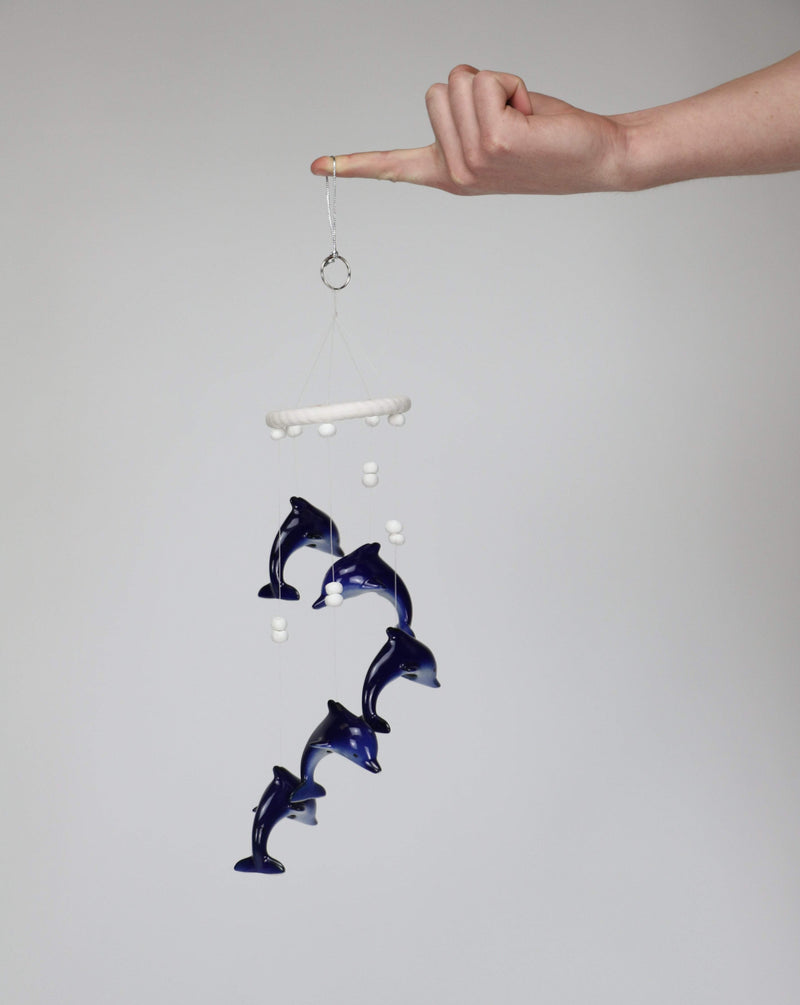 Hand Crafted Ornamental Dolphin Wind Chime