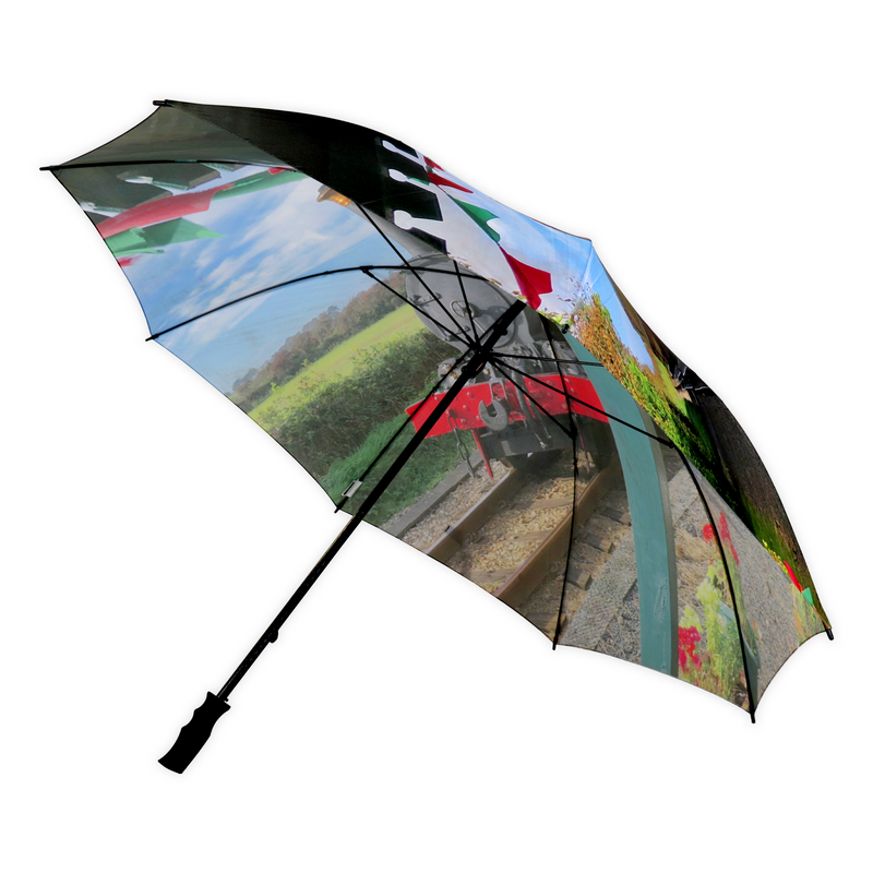 Stick Windproof Gentleman Umbrella Designs Storm proof Landscape Design