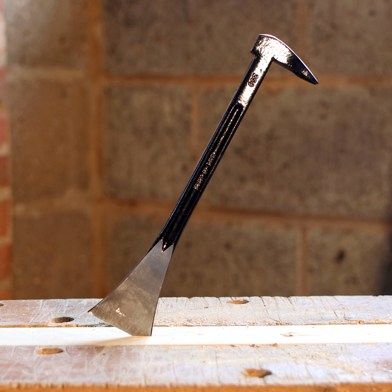 Bakuma Japanese 10 250mm Premium Pry Bar Nail Puller With Hardened Hammer Head