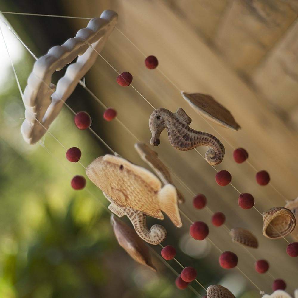 Sea Life Wind Chime - Hand Crafted Ornamental Wind Chime