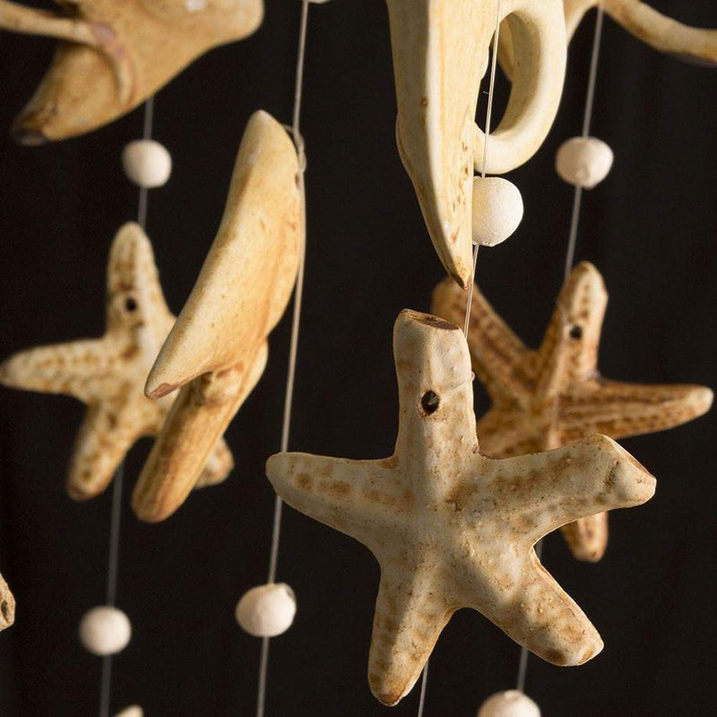 Manta Ray Sea Wind Chime - Hand Crafted Ornamental Wind Chime