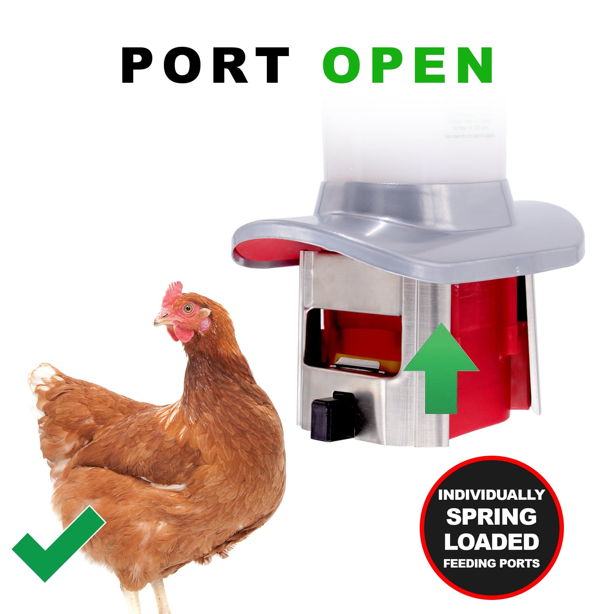 Roamwild PestOff Chicken Feeder