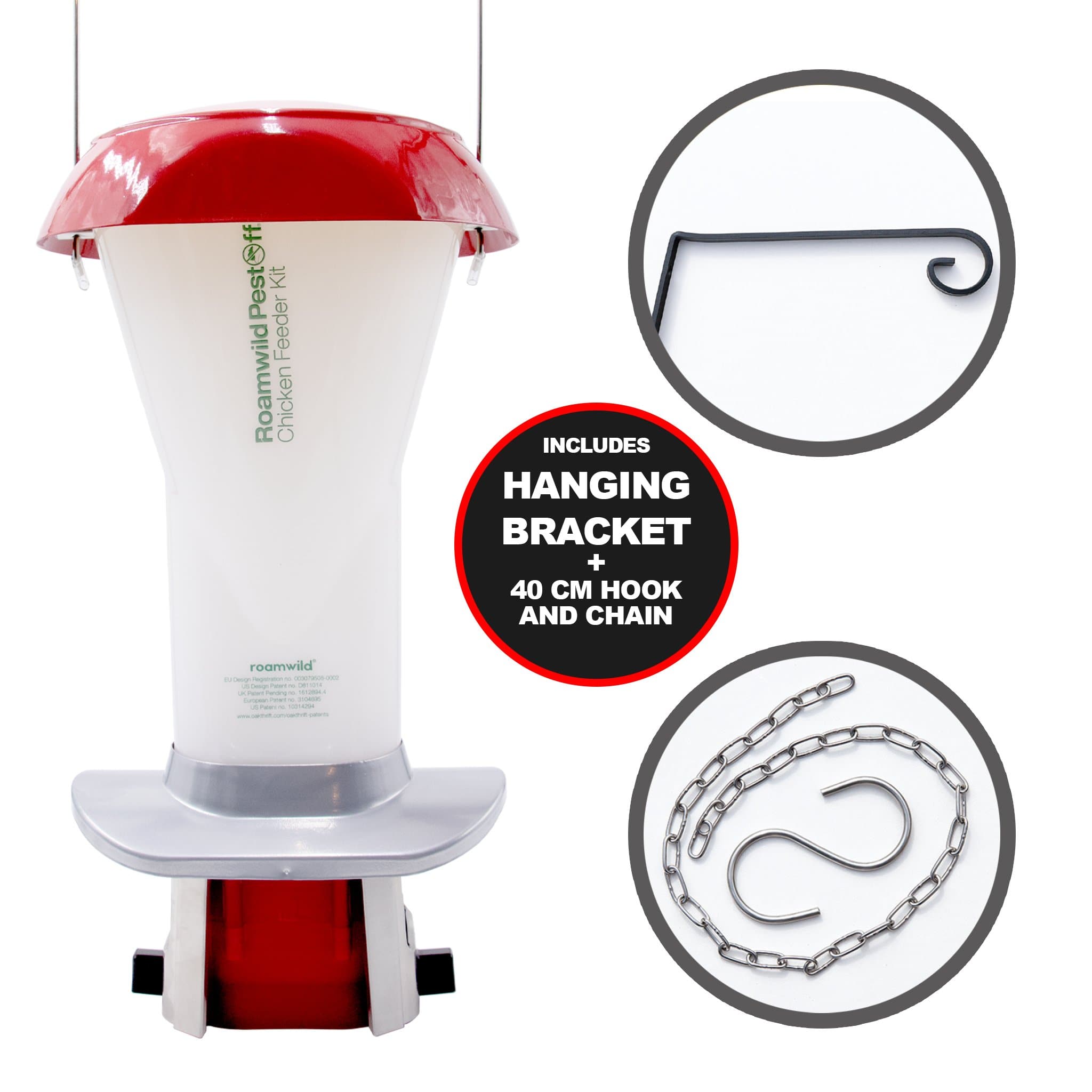 Roamwild PestOff Chicken Feeder