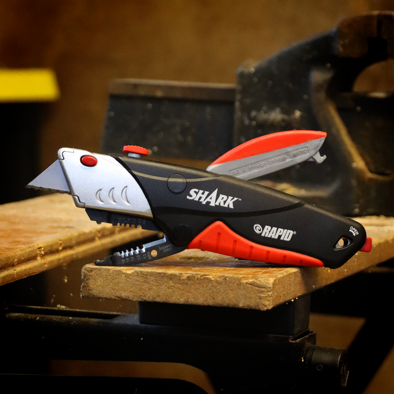 Rapid Shark Wire Stripper and Utility Knife Plus Extra Blades